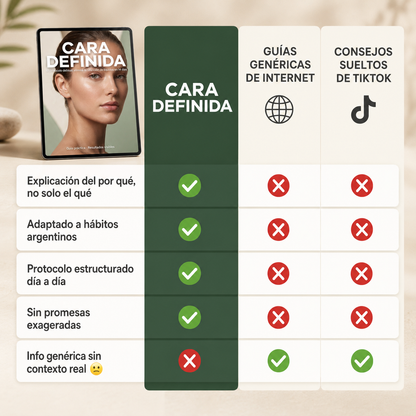 Protocolo DEBLOAT - Plan para definir rostro y cuello